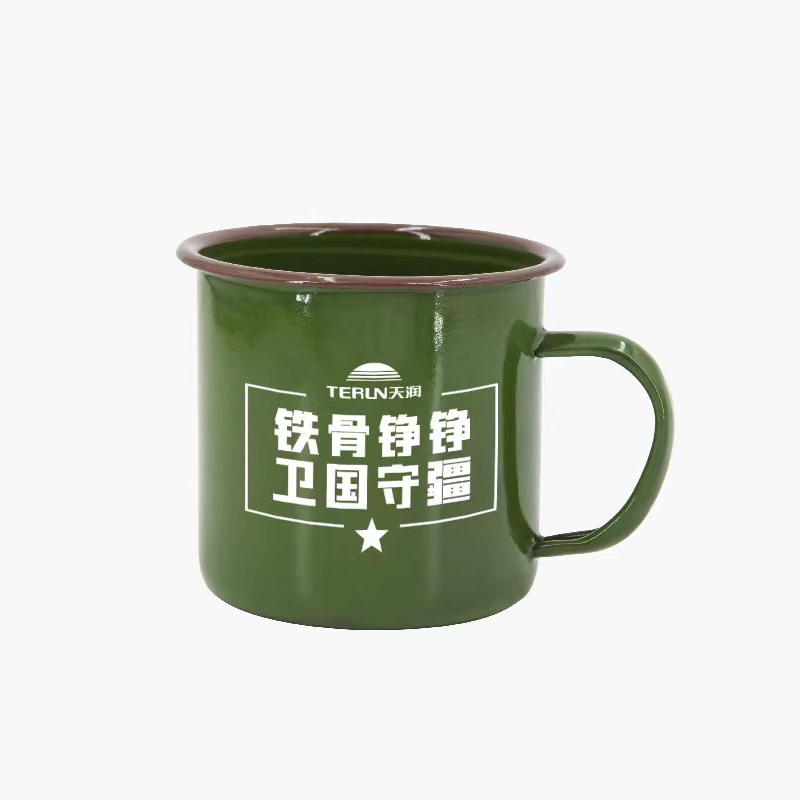 怀旧搪瓷杯