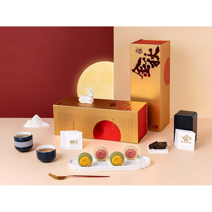 金秋月饼清茶礼盒